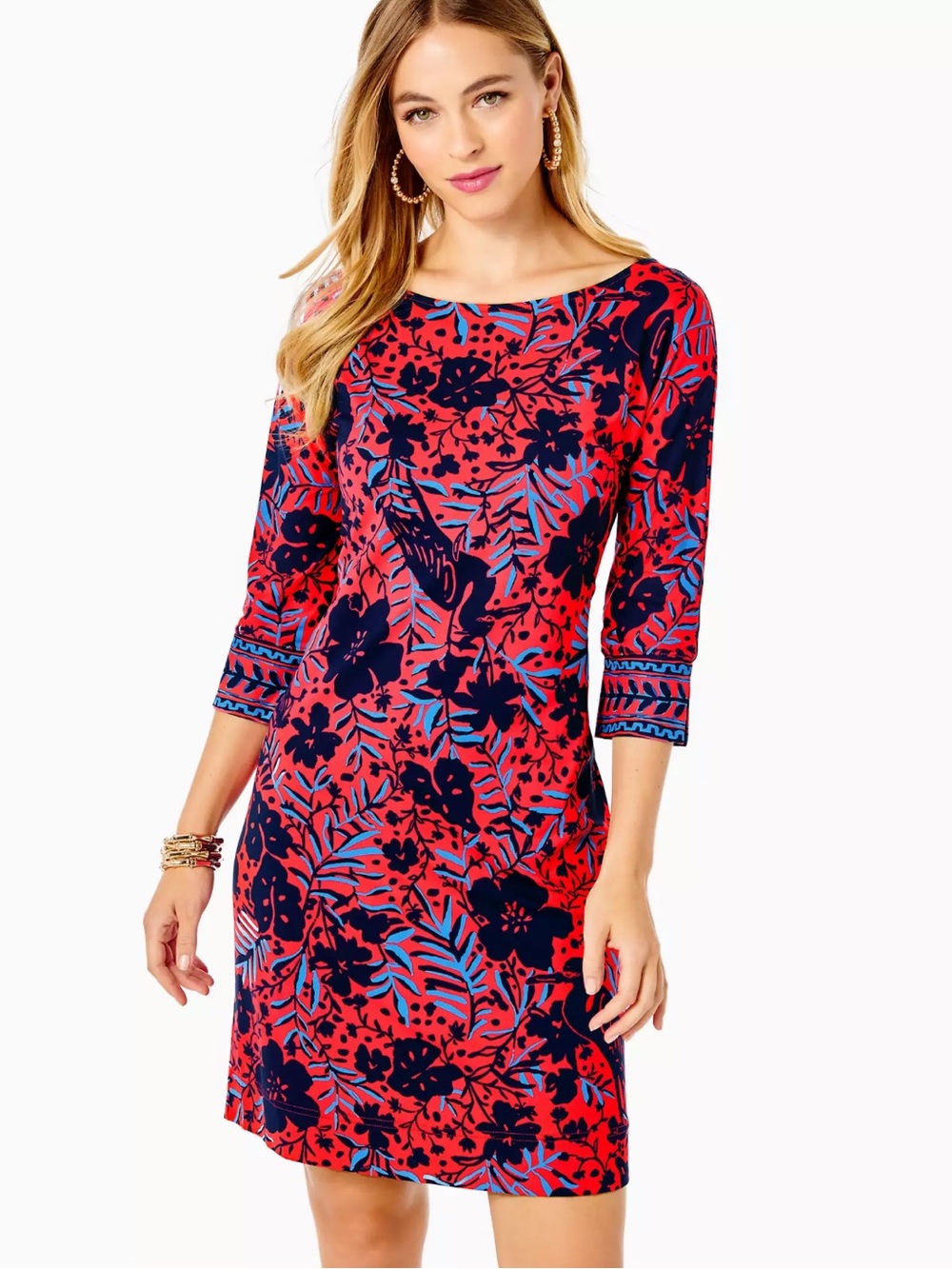 UPF 50+ CHILLYLILLY BRAEDYN DRESS RUBY RED HERON MY OWN ENGINEERED CHILLYLILLY M